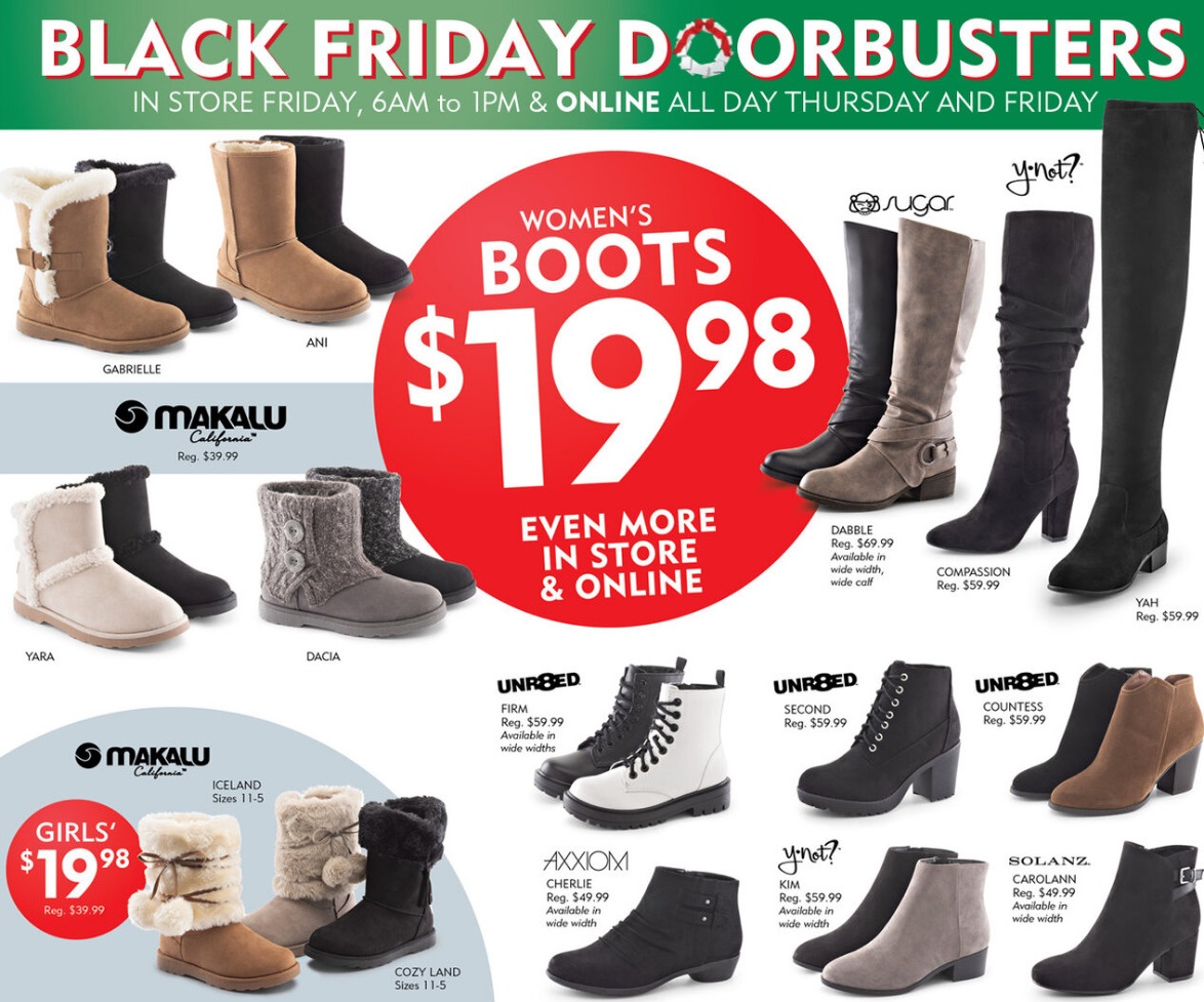 Shoe Carnival 2020 Black Friday Ad Page 2
