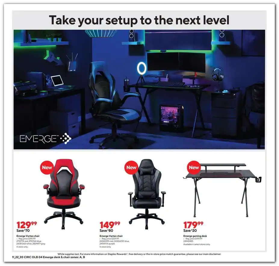 Staples 2020 Black Friday Ad Page 13