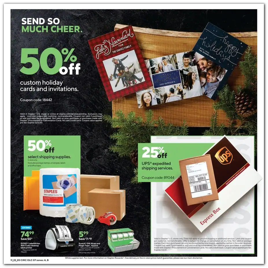 Staples 2020 Black Friday Ad Page 7
