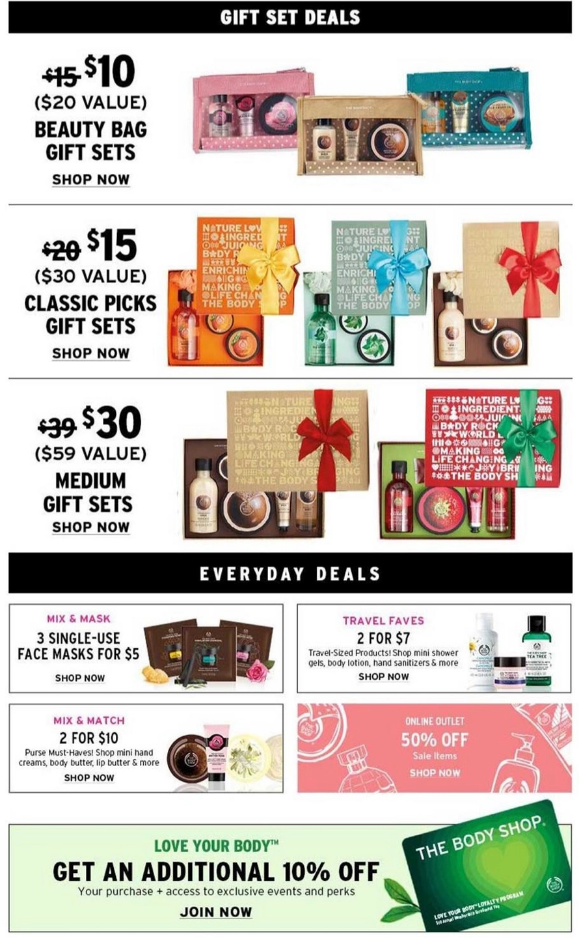 The Body Shop 2020 Black Friday Ad Page 2