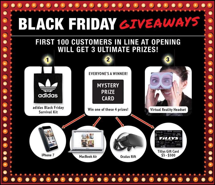 Tilly's 2016 Black Friday Ad Page 1