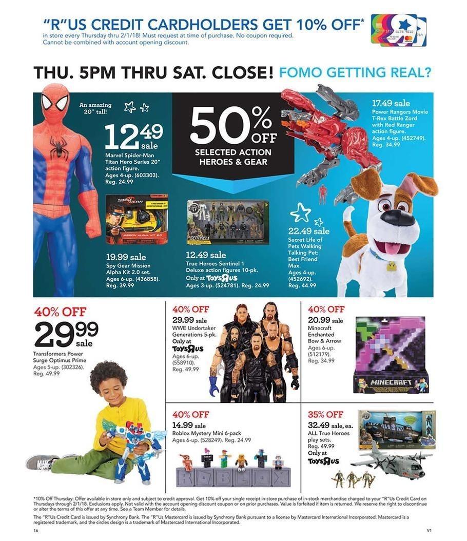 ToysRUs 2017 Black Friday Ad Page 16