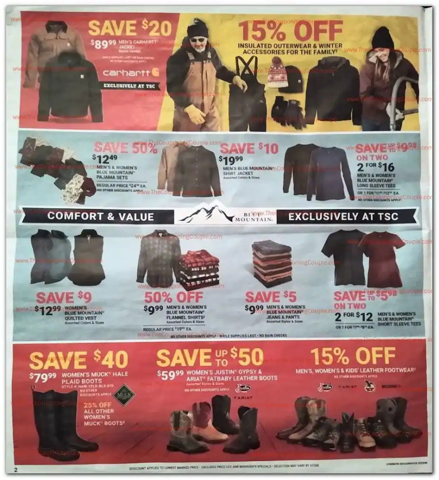 Tractor Supply Co 2020 Black Friday Ad Page 2