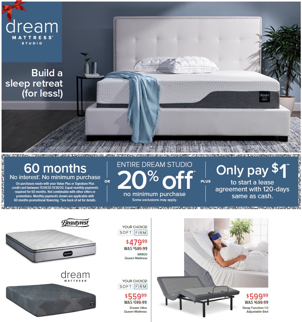 Value City Furniture 2020 Black Friday Ad Page 11