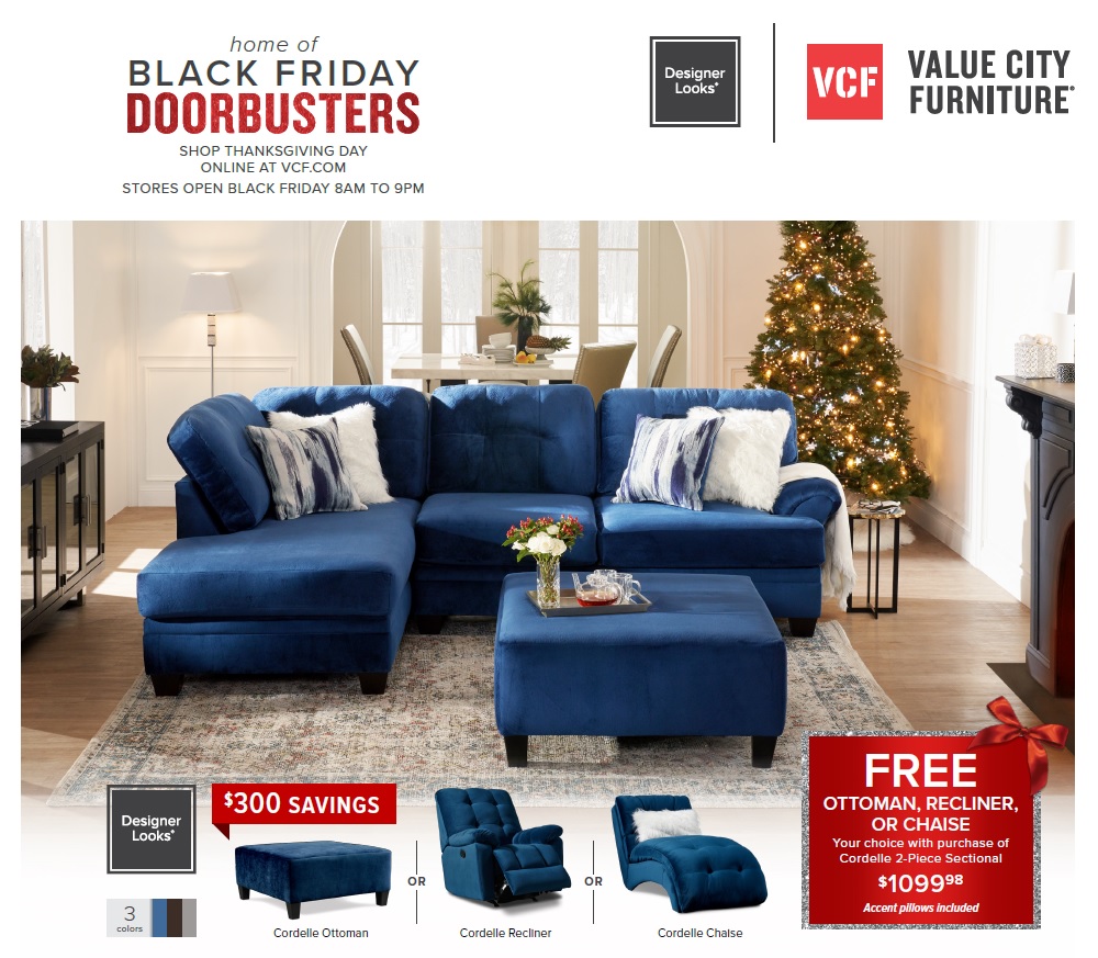 Value City Furniture 2020 Black Friday Ad Page 3