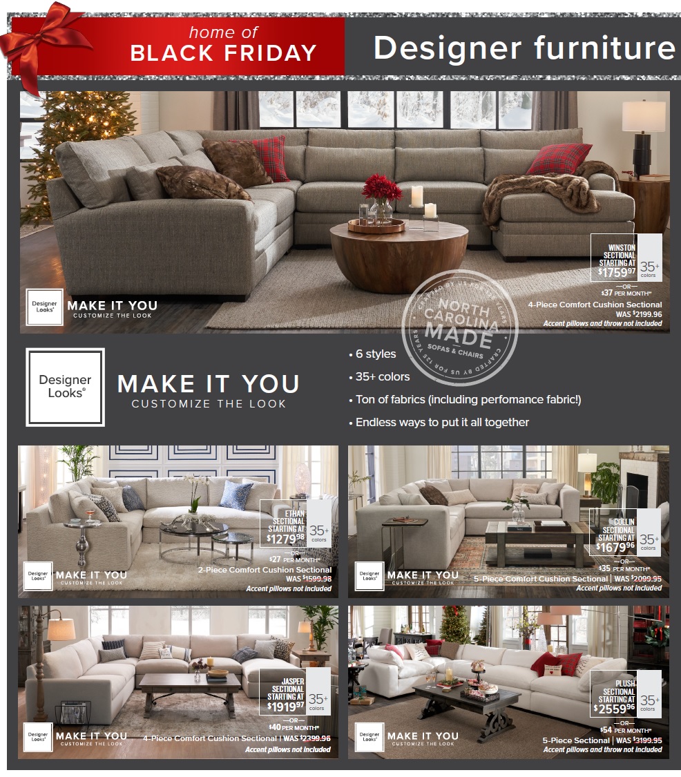 Value City Furniture 2020 Black Friday Ad Page 7