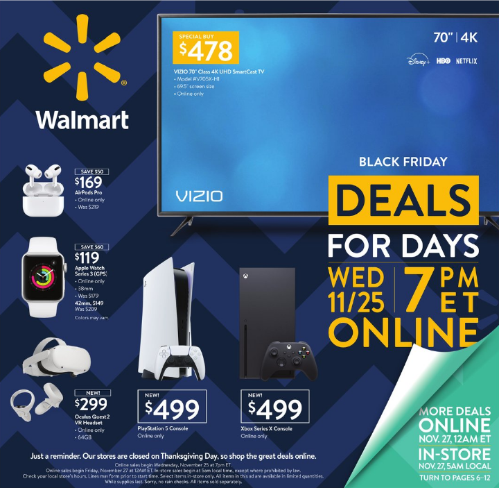 Walmart 2020 Black Friday Ad | Frugal Buzz