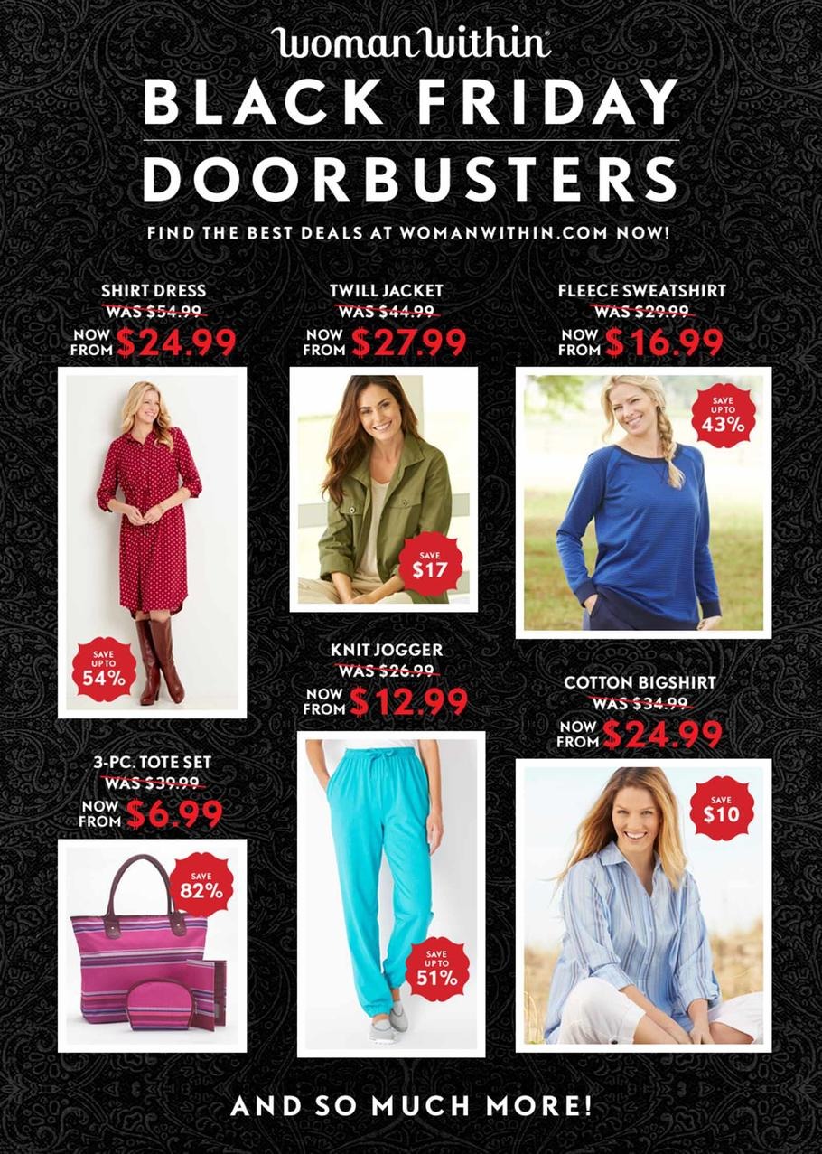 Woman Within 2015 Black Friday Ad Page 1