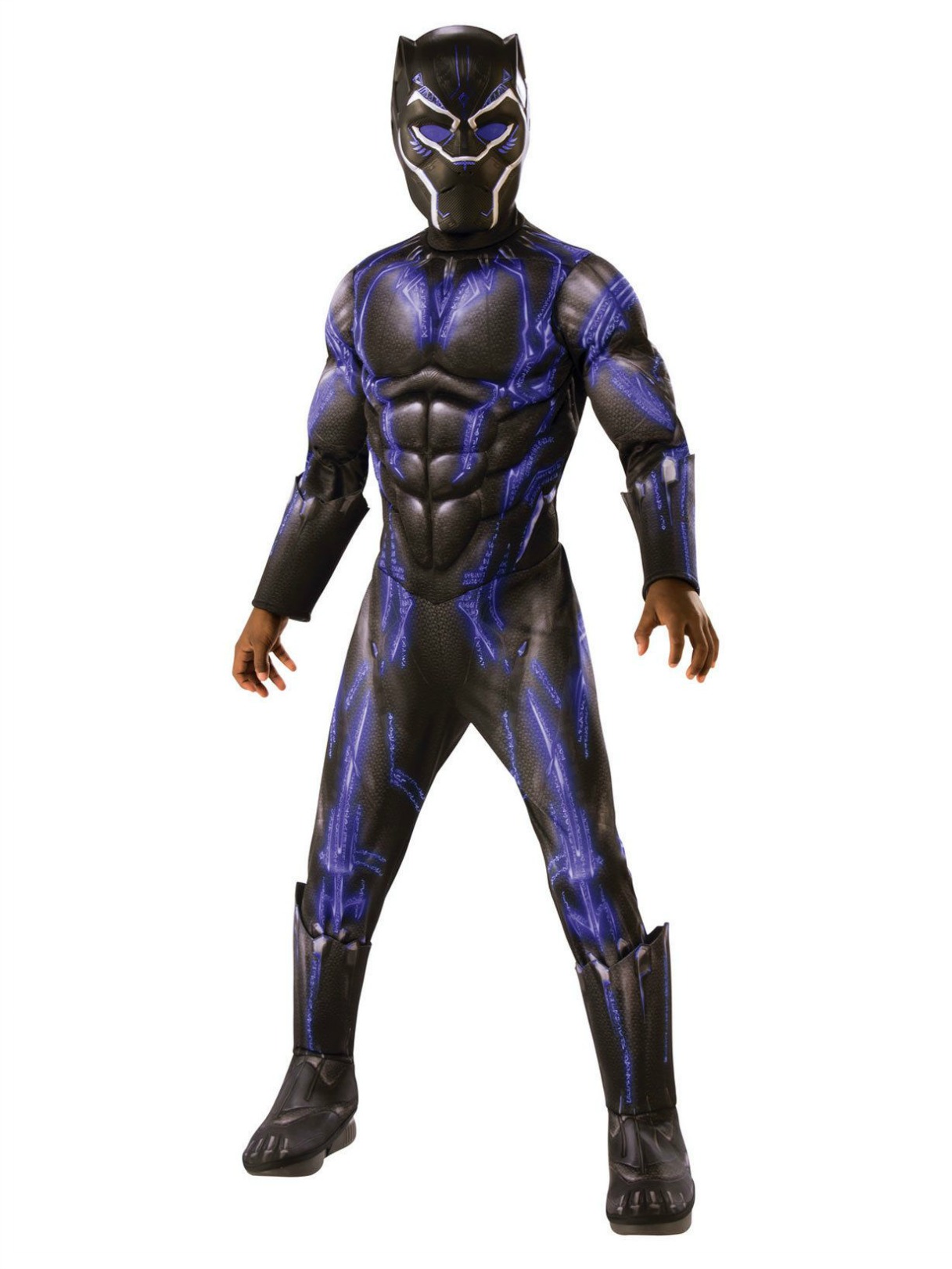 Marvel Black Panther Movie Deluxe Black Panther Battle Suit Costume