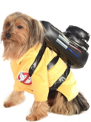 Dog's Ghostbusters Jumpsuit Costume