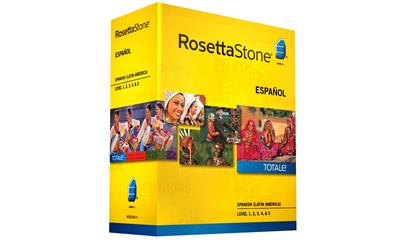 Rosetta Stone Spanish (Latin America) Level 1-5