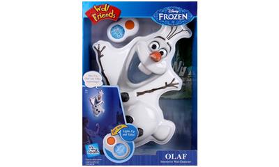 Disney Frozen Olaf Wall Friends Interactive Character Light by Uncle Milton