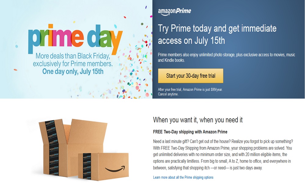 Amazon Prime Day