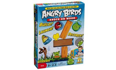 Angry Birds Knock On Wood Game