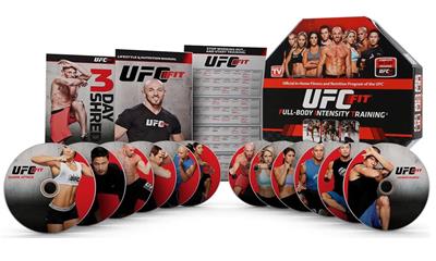 UFC FIT 12-Week Home Training Weight Loss Exercise Fitness DVD Workout Program