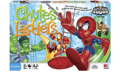 Hasbro Chutes and Ladders Super Hero Squad