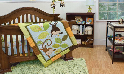 Nurture Imagination Crib Bedding Set (Swing)