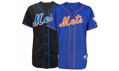 Mets Majestic Authentic On-field Jerseys