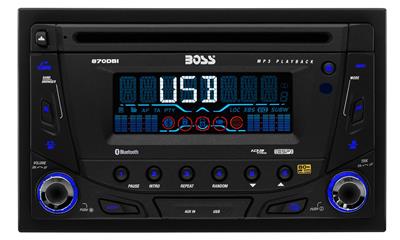 BOSS AUDIO 870DBI Double-DIN CD/MP3 Player Receiver