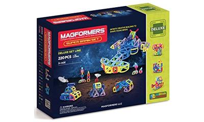 Magformers Super Brain Set (220 Pieces)