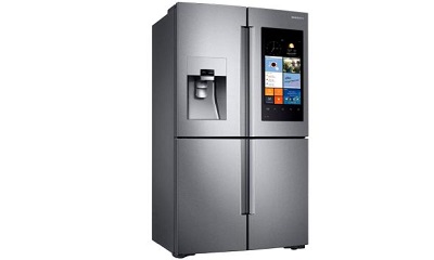 Samsung RF28K9580SR 27.9 cu. ft. Family Hub 4-Door Flex French Door Refrigerator