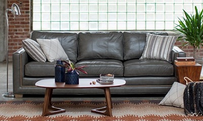 Belham Living Owen Leather Sofa