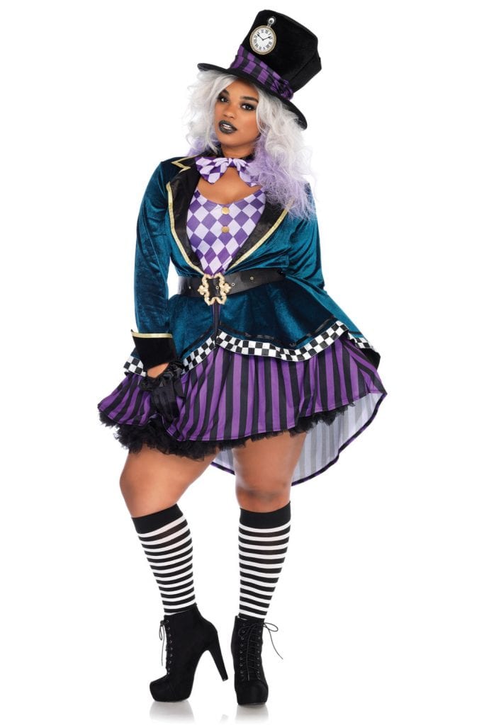 Delightful Mad Hatter Plus Size Costume