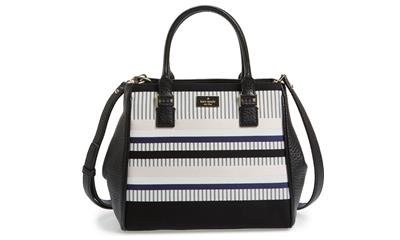 Kate Spade New York Prospect Place Stripe Maddie Leather Tote