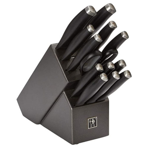 henckels silvercap 14 piece knife block set