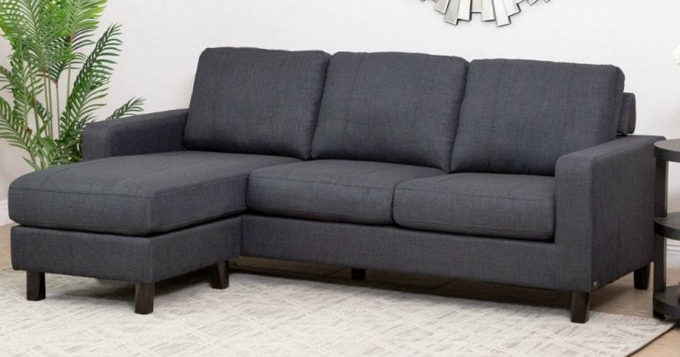 hamilton reversible storage sectional with sofa bed