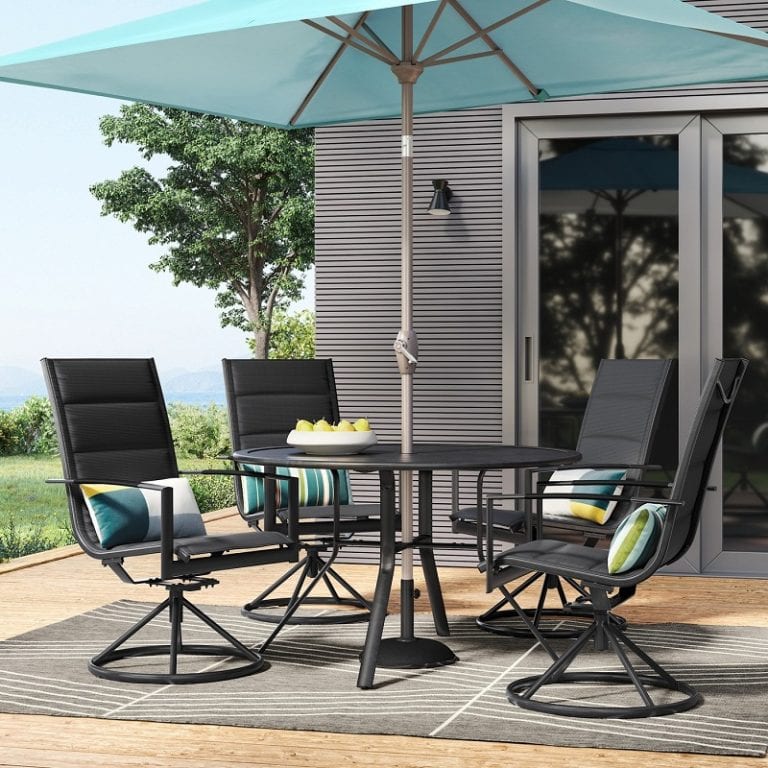 Sling patio hampton stackable slings stacking aluminum jordan tropitone mainstays navona mesh fence padded efistu