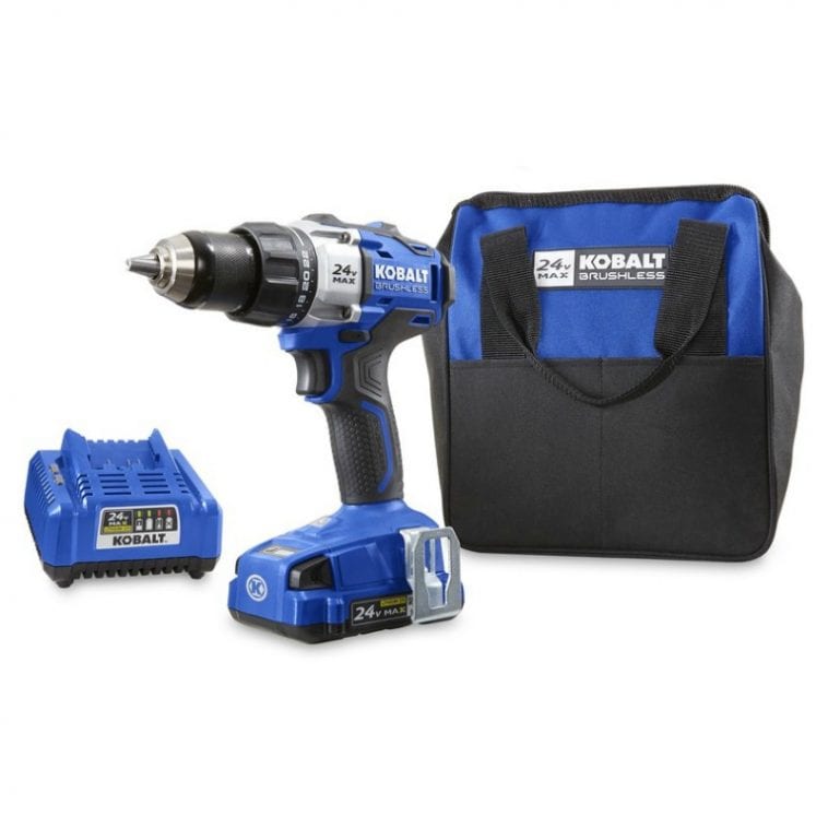 Kobalt 24 Volt Max 1 2 In Brushless Cordless Drill 99 16 Off Lowes