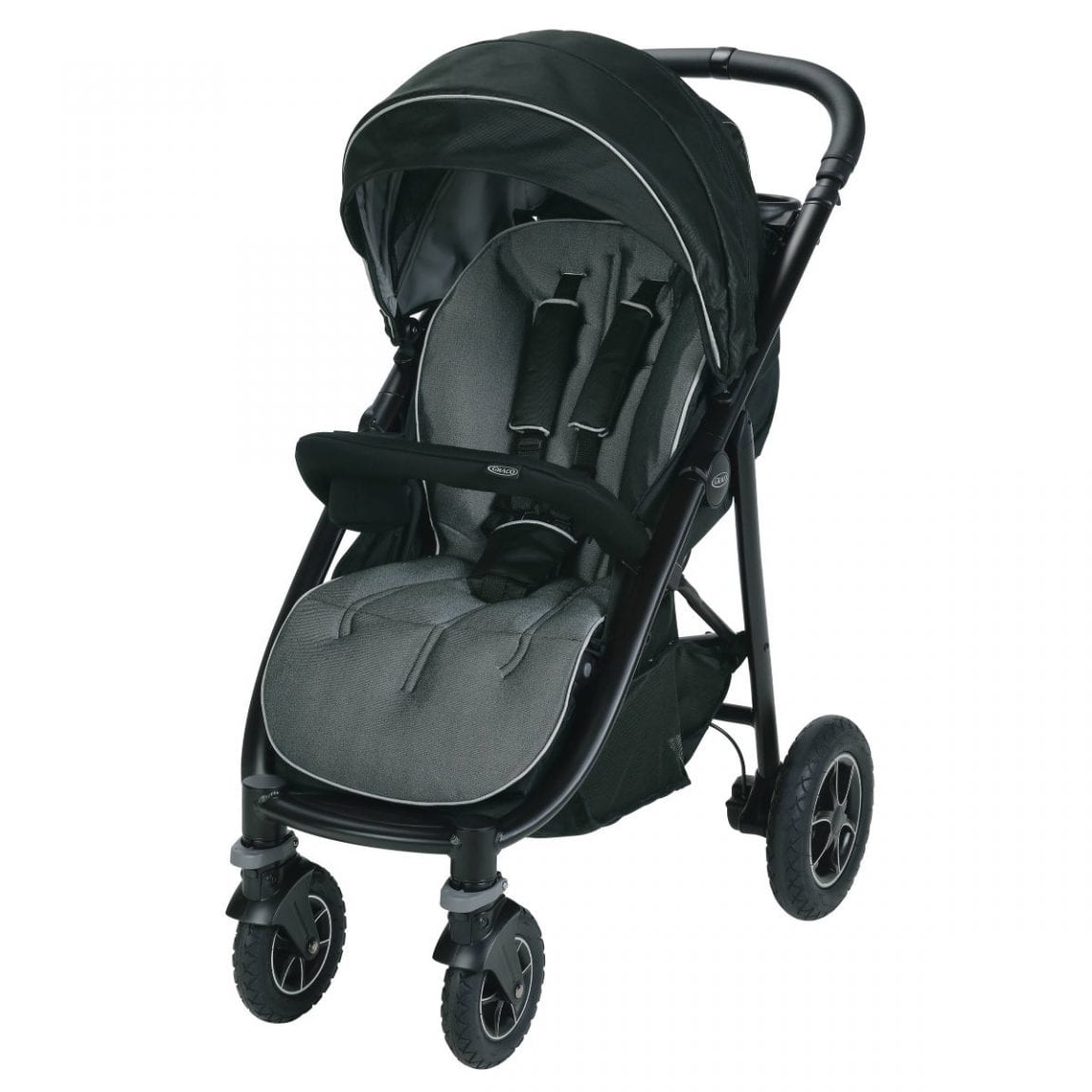 graco aire4 xt travel system stroller in radiant