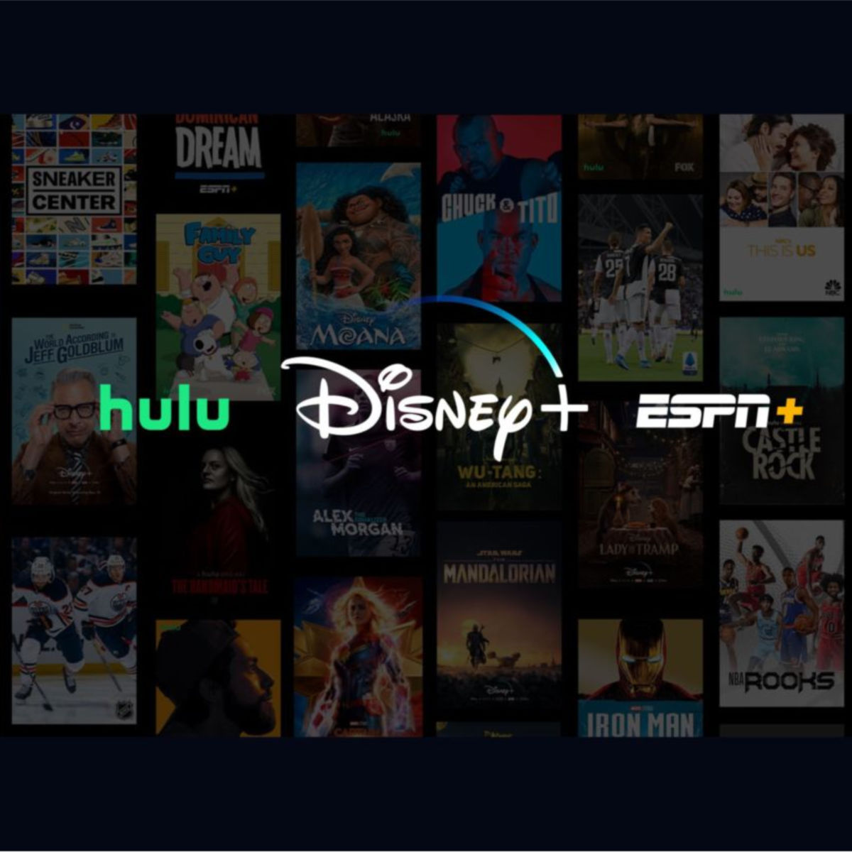 Disney Plus Hulu ESPN Streaming Bundle