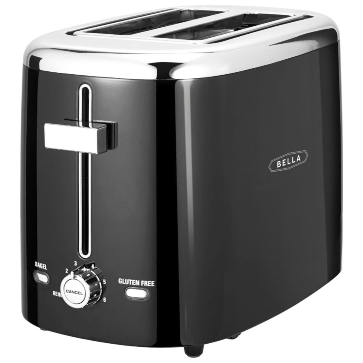 Bella 14829 2-Slice Extra-Wide Self-Centering-Slot Toaster