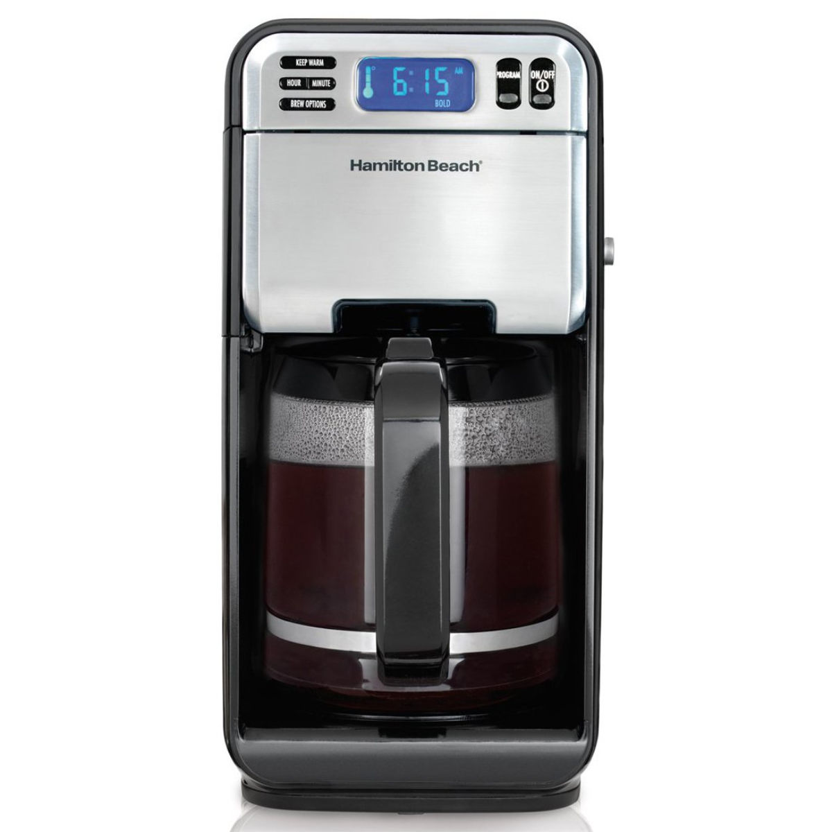 Hamilton Beach 46205 12 Cup Digital Automatic LCD Programmable Coffee Maker