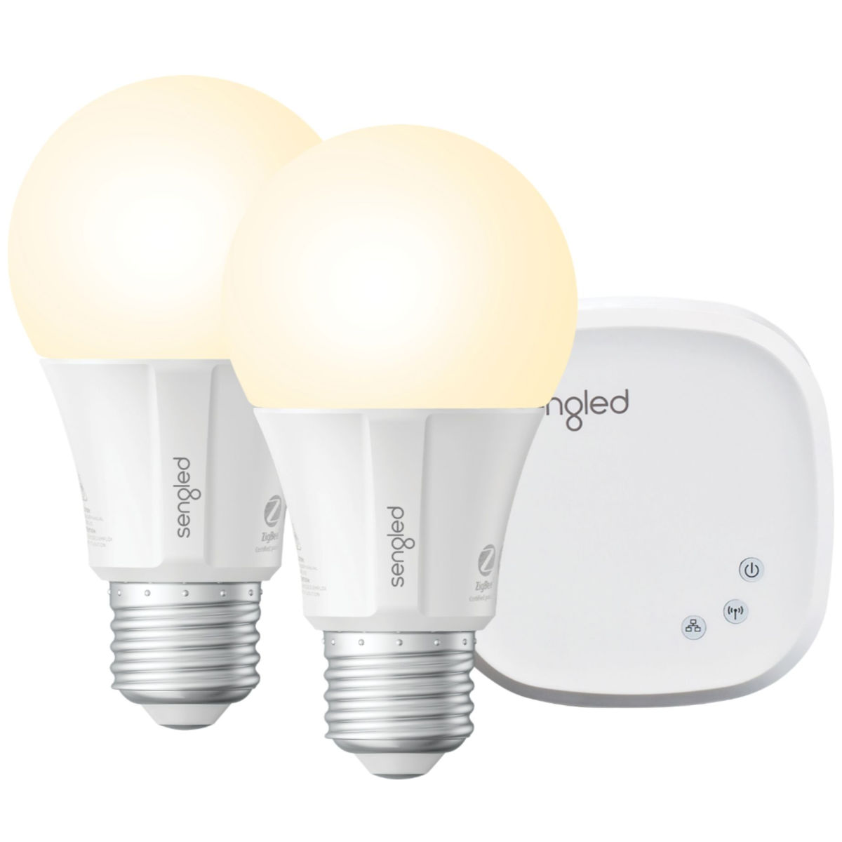 Sengled Smart LED Soft White A19 Starter Kit E29-NA03AW_2K
