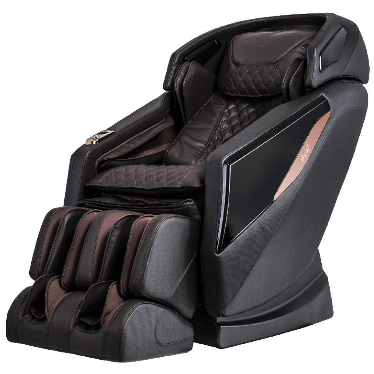TITAN OSAKI OS-PRO Yamato Brown Faux Leather Reclining Massage Chair