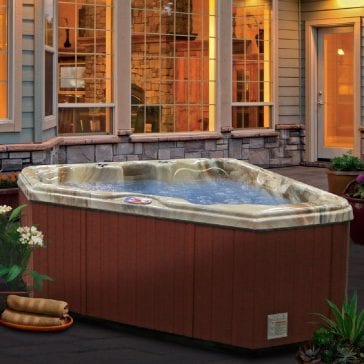 plug and play hot tubs 2 person