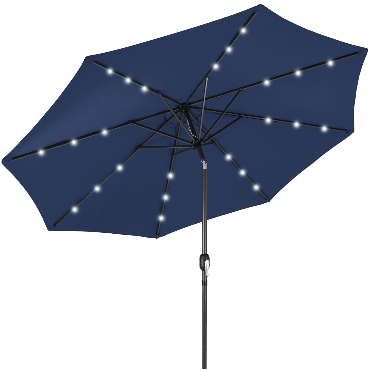 Best Choice Products 10 ft. Solar LED Lighted Patio Umbrella
