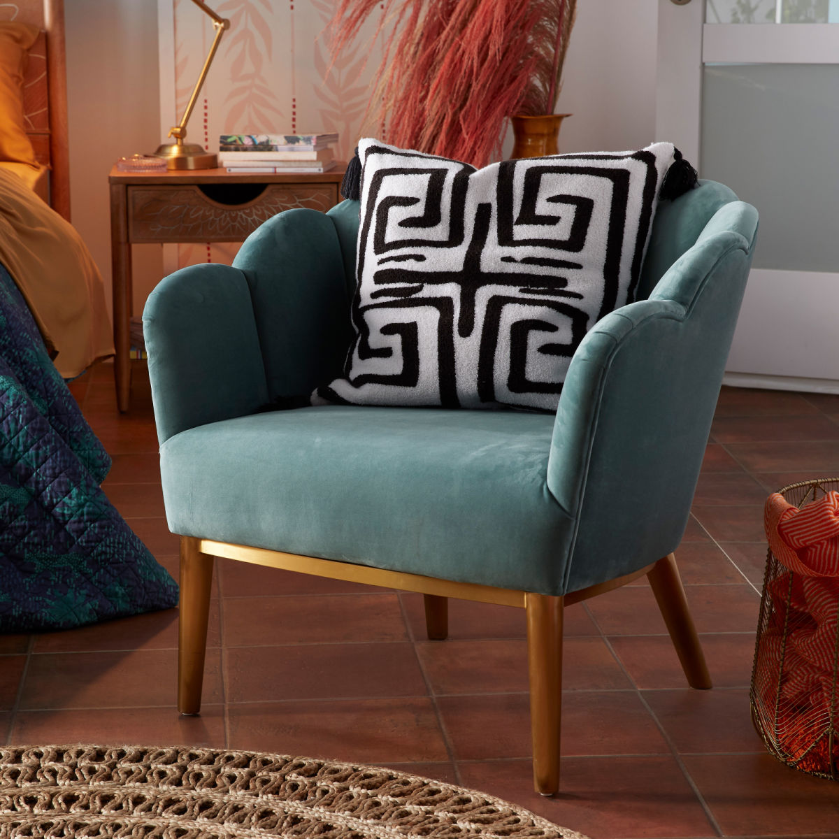 Drew Barrymore Flower Home Petal Accent Chair