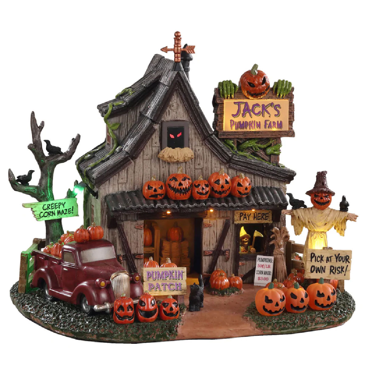 Lemax Spooky Town Jack’s Pumpkin Farm Frugal Buzz