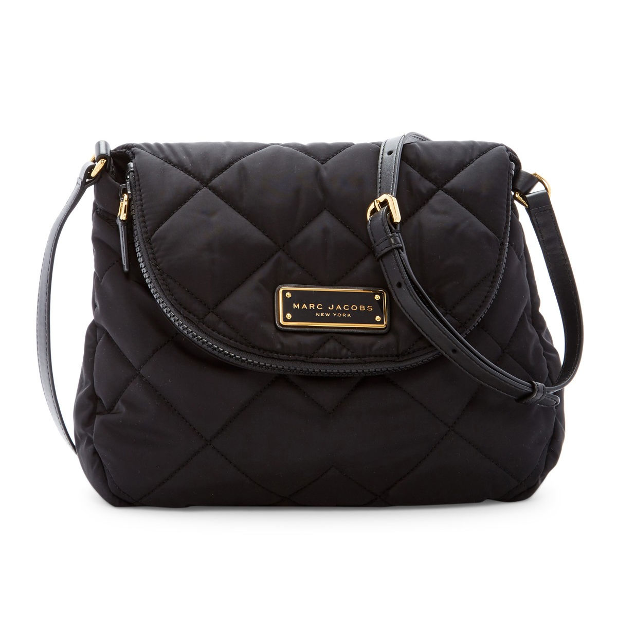 Marc Jacobs Quilted Nylon Messenger Bag