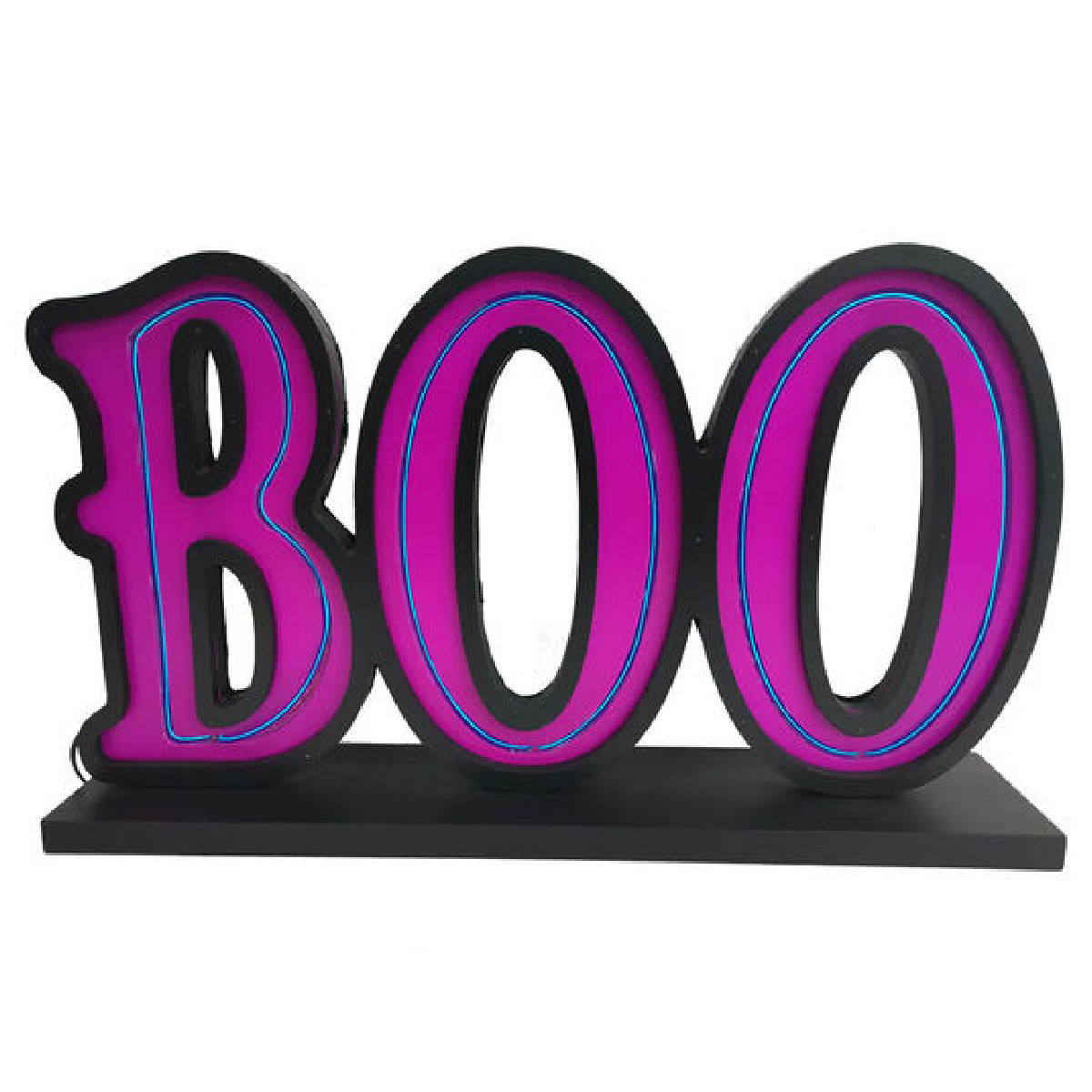 Place & Time Halloween LED Boo Tabletop Decor