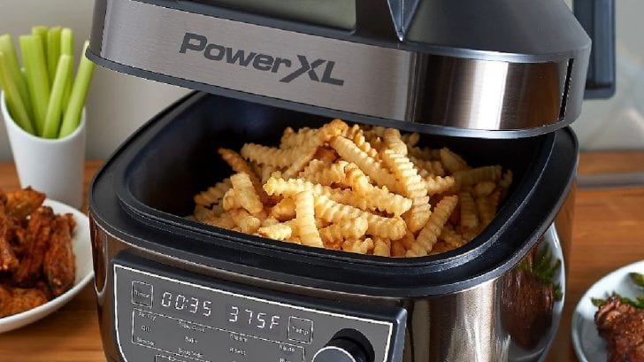 PowerXL CM-007 1700W 10-Quart Vortex Air Fryer Pro Oven $99.98 (51% off