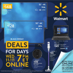 Walmart 2020 Black Friday Deals for Days Ad (11/11-11/15) Page 1