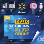 Walmart 2020 Black Friday Deals for Days Ad (11/4-11/8) Page 1