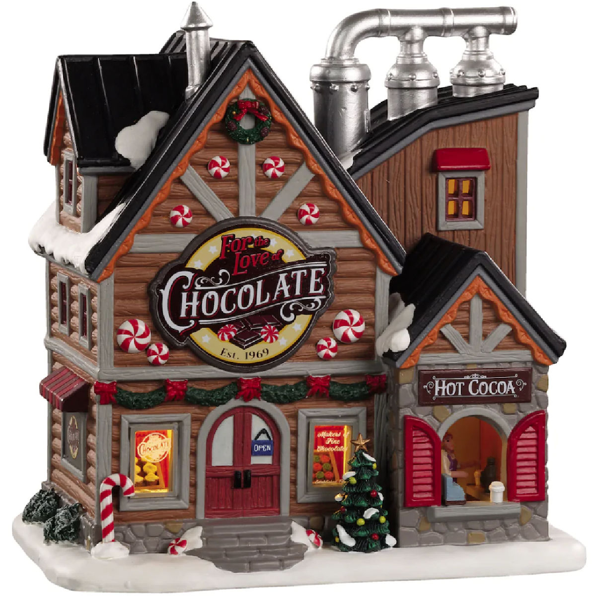 Lemax Vail Village For The Love Of Chocolate Shop