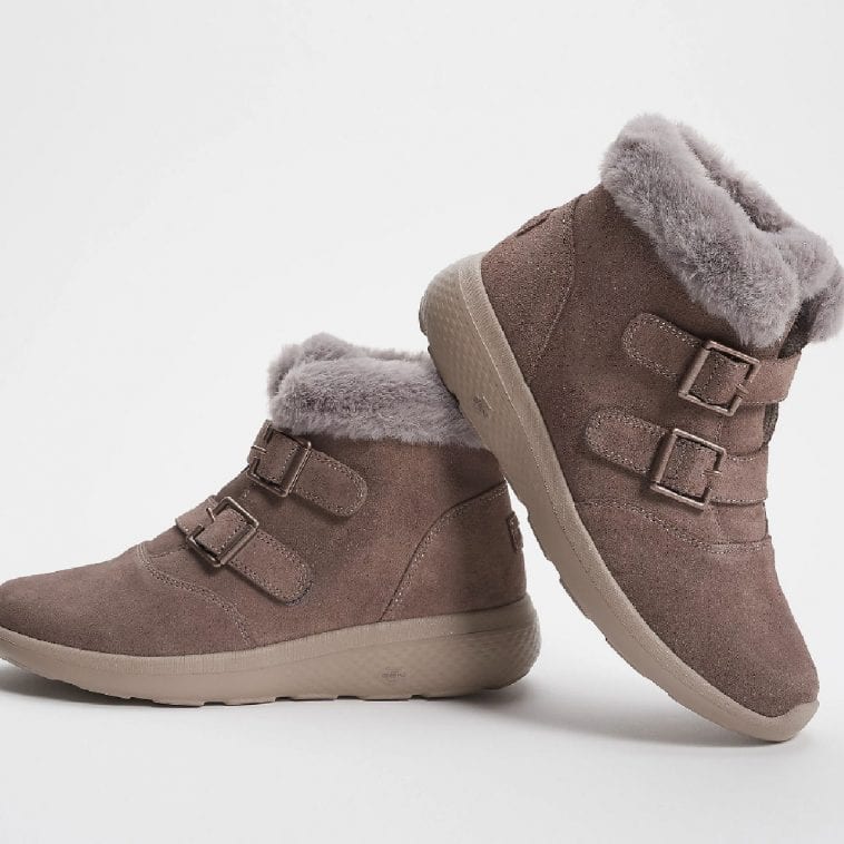 Skechers Winter Fling On the GO City 2 Suede Boots | Frugal Buzz