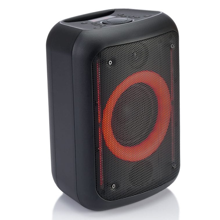 onn. Medium Party Speaker with LED Lighting | Frugal Buzz